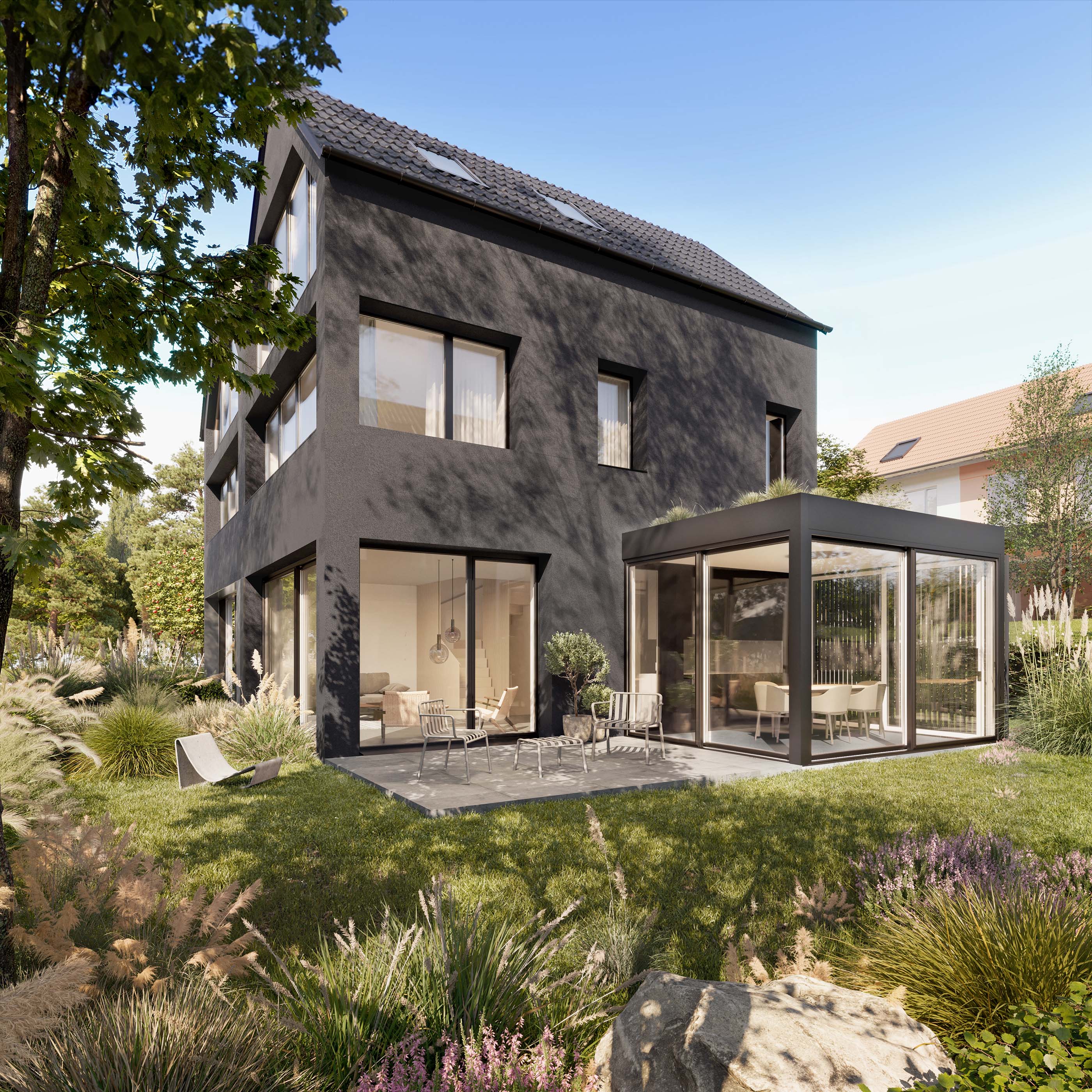 Neubauprojekt: Modernes 6.5-Zimmer-Einfamilienhaus (Haus C) - 2